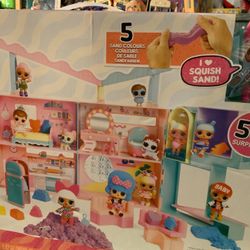 🎁 LOL Surprise Squish Sand Magic House Playset with Tot, Ages 4+🆕