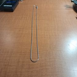 925 Sterling Silver Chain 22" 4.2grams Nice Italian 