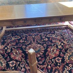 Drexel Mahogany Coffee Table with drawer - 60" x 20" x 18" high
