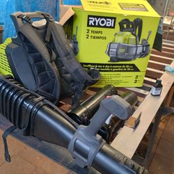 Ryobi 38 cc gas backpack blower