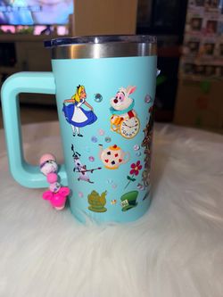 Alice in Wonderland Stainless Steel Tumbler Mug