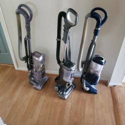 Multiple vacuum cleaners Shark and Bissell