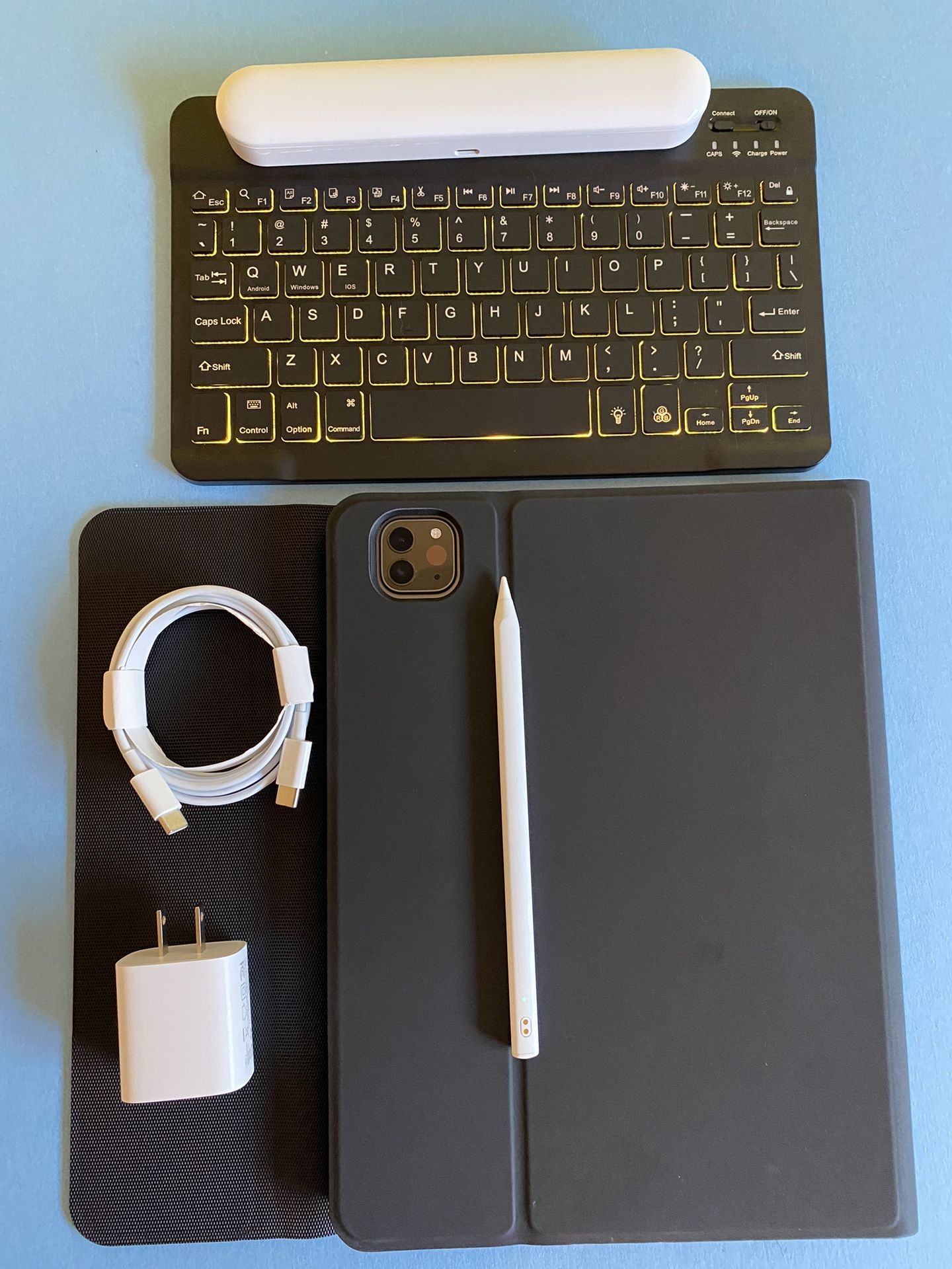 iPad Pro 11 セルラー M1 128gb + Keyboard 128GB Apple IPad Pro 11” 3rd Generation (2021 model / M1 chip