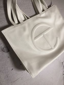 Telfar white Medium bag