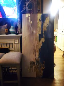 BEAUTIFUL MISTY ABSTRACT ART CANVAS