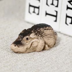 Brand new 1pc Mini Decor Baby Crocodile  