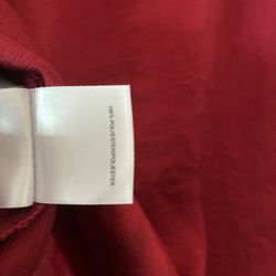 Women’s Red sleeveless blouse size L