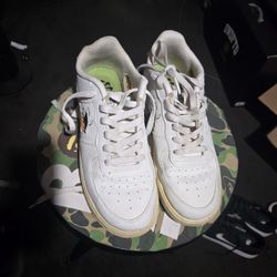 Nike
Air Force 1 Low '07 LV8 Next Nature 'Sun Club - White Shark's Fin' Men's Size 7 Or Women's Size 8.5 Solid Condition With Og Box Not Pictured 