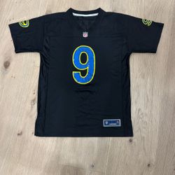 Youth Nike Matthew Stafford Black Los Angeles Rams Jersey #9 Youth XL