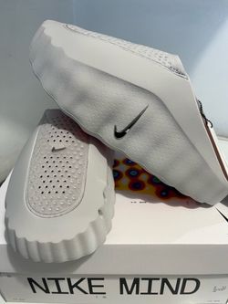 New Smoke Grey/Chrome Nike Mind 001  Size : 6M - 8W 100% authentic