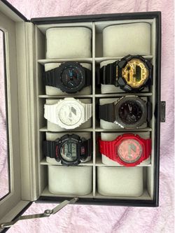 6 Casio G-Shock Watches - Authentic -  MUST SELL TODAY