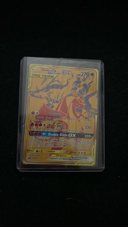 Reshiram and Charizard GX