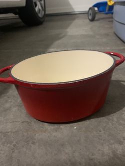 Red small pan