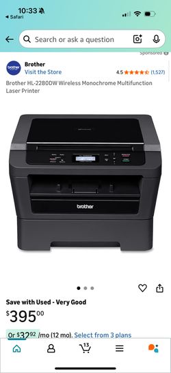 Brothers HL2280 Laser Printer