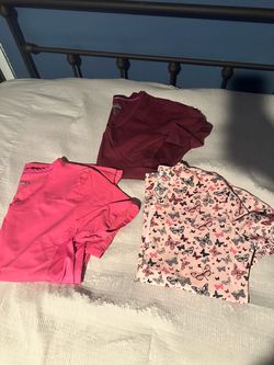 Purple label yoga scrub tops