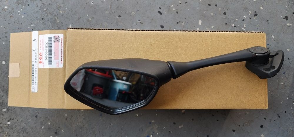 Suzuki Left OEM Original Mirror Gsxr gsxr1000 gsxr750 gsxr600 r1 r6 cbr600rr cbr1000rr h2r s1000rr panigale Ducati aprilia ninja zx10r z1000