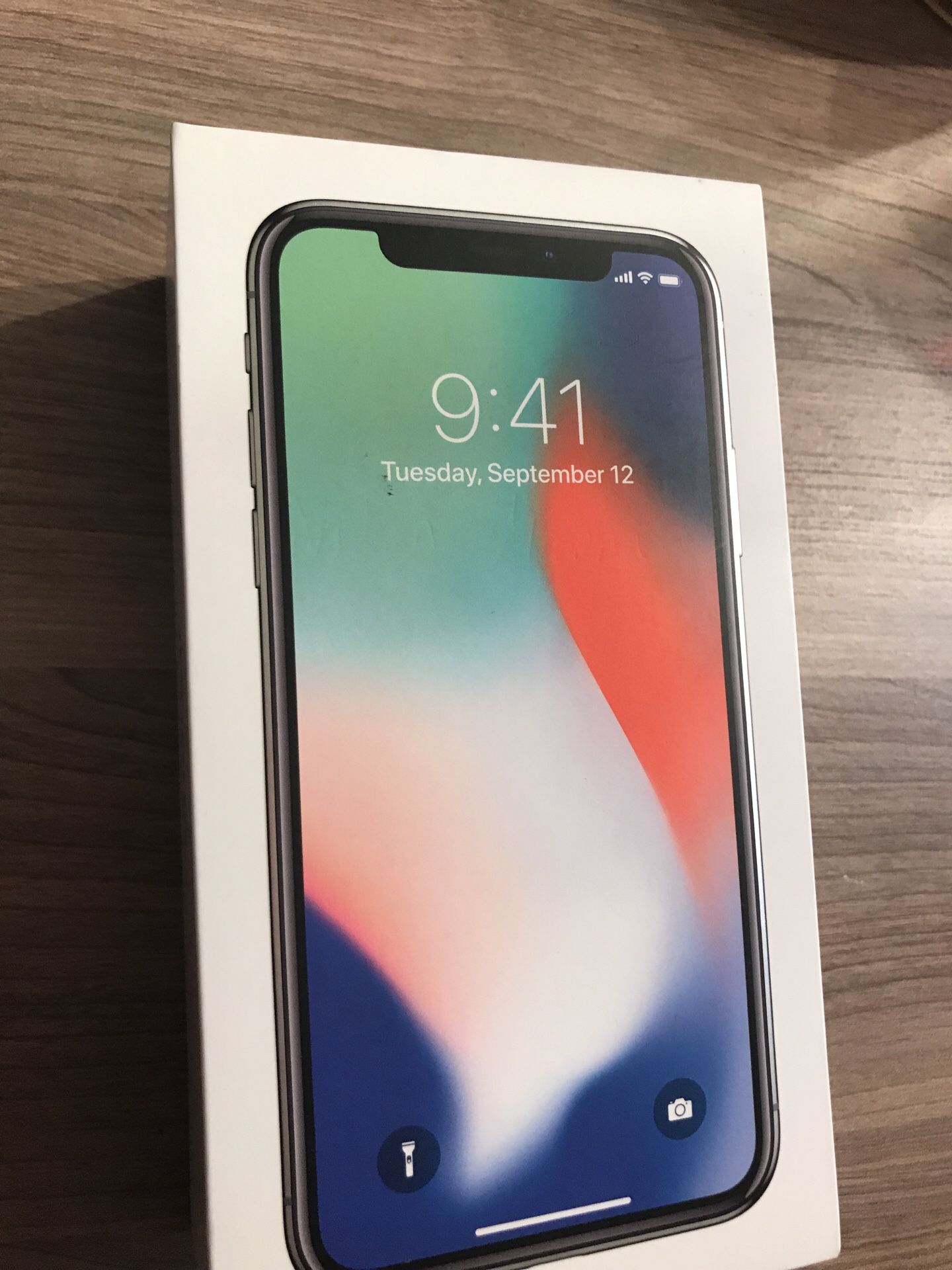 iPhone X, 256GB, AT&T, CLEANED IMEI, Like Brand New