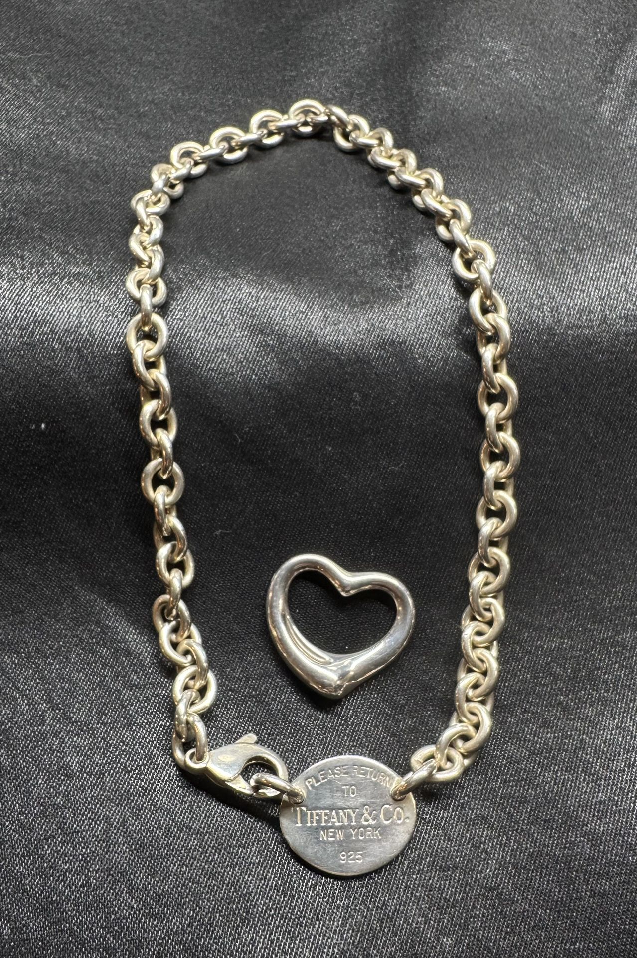 Tiffany & Co. Sterling Silver Dog Chain Link Necklace