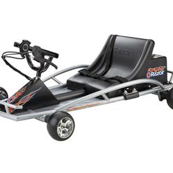 Razor Blue Electric Go-Kart  Up to 12 MPH, Up to 40 Min Battery Use 24V