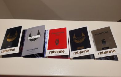 Paco Rabanne Men's Variety Cologne Sample Lot of 5