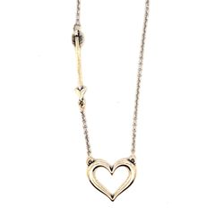 James Avery Love Struck Heart Necklace