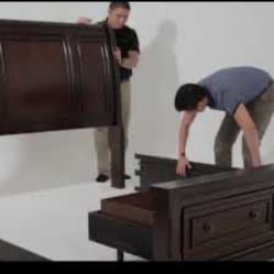 Cal king bed frame (mattress Is Avaible For Purchase As Well)
