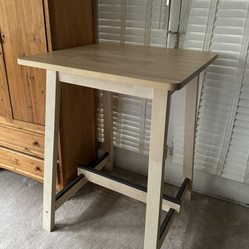 Taller table - Nice table for a smaller area or a game or bonus room