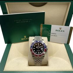 Rolex Pepsi GMT Master 2 II luxury men’s Swiss watch