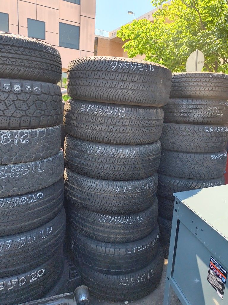 Set 275/65/18 Michelin