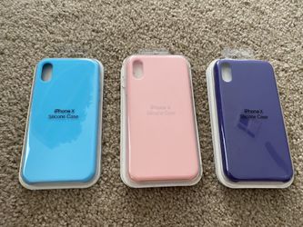 Silicone case iPhone X
