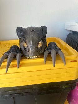 Raptor head and  claws