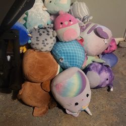 Lot Of Squishmallows 