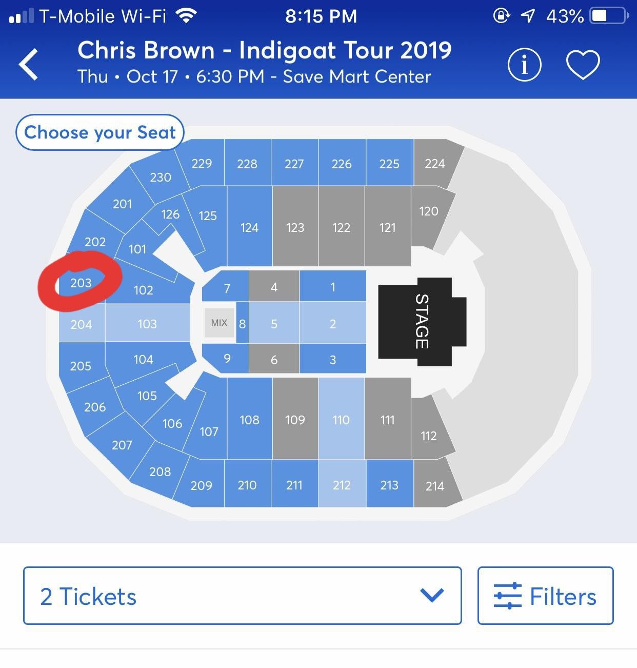 Chris Brown tickets