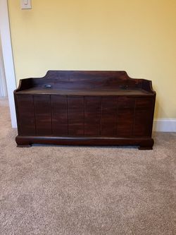 Wood Bench
