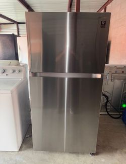 Samsung Stainless Steel Refrigerator And Freezer