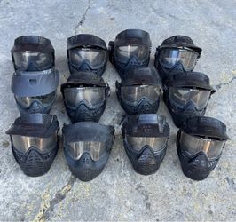Lot of 12 Scott Paintball Masks