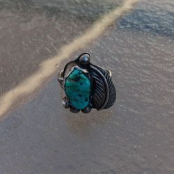 Beautiful,  Vintage Turquoise Ring , Size 5.5. Asking $50. Please Message Me If You're Interested.  