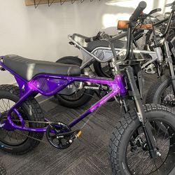 Throne Spyder XL Electric Bike 750W/48V