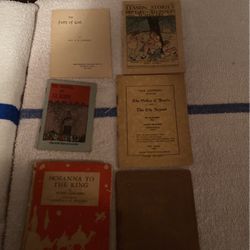 6 Antique Religious Books