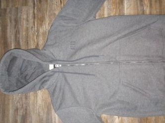 Aéropostale zip-up Hoodie / Medium size /Gray Color/(Used Once)