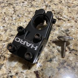 HARO BMX OR CRUISER BICYCLE BIKE STEM GOOSENECK - EXCELLENT CONDITION 