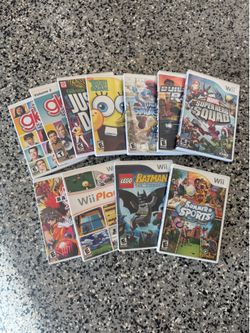 Wii Games $25 for all