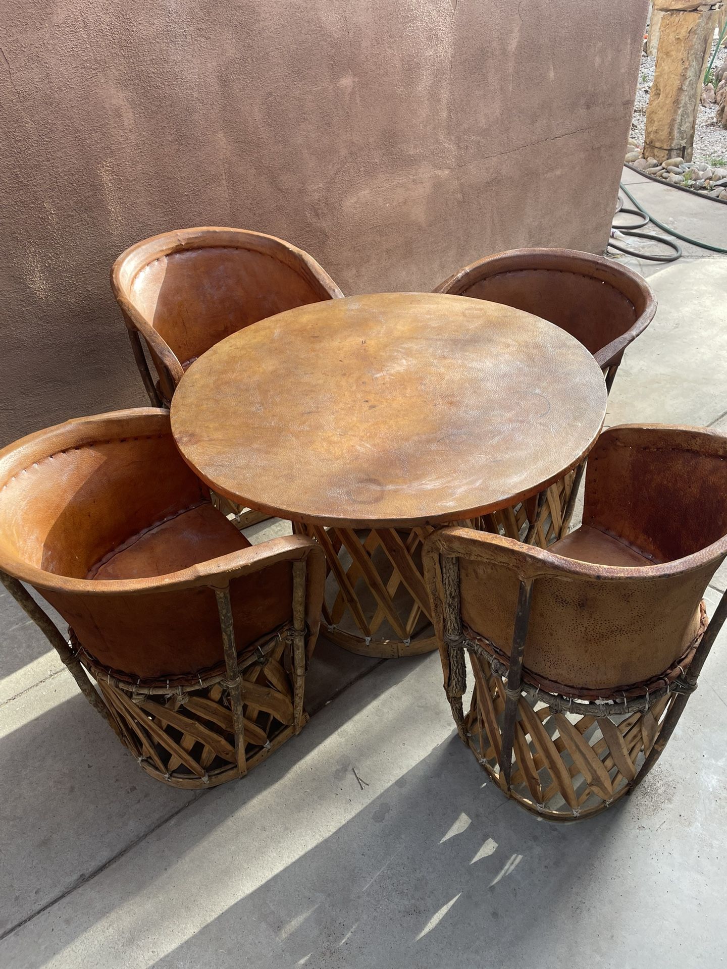 Mexican equipale furniture set