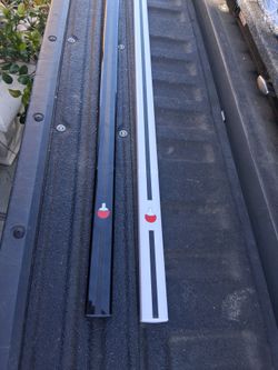 Yakima Truck Bed Rail Set Black and White
