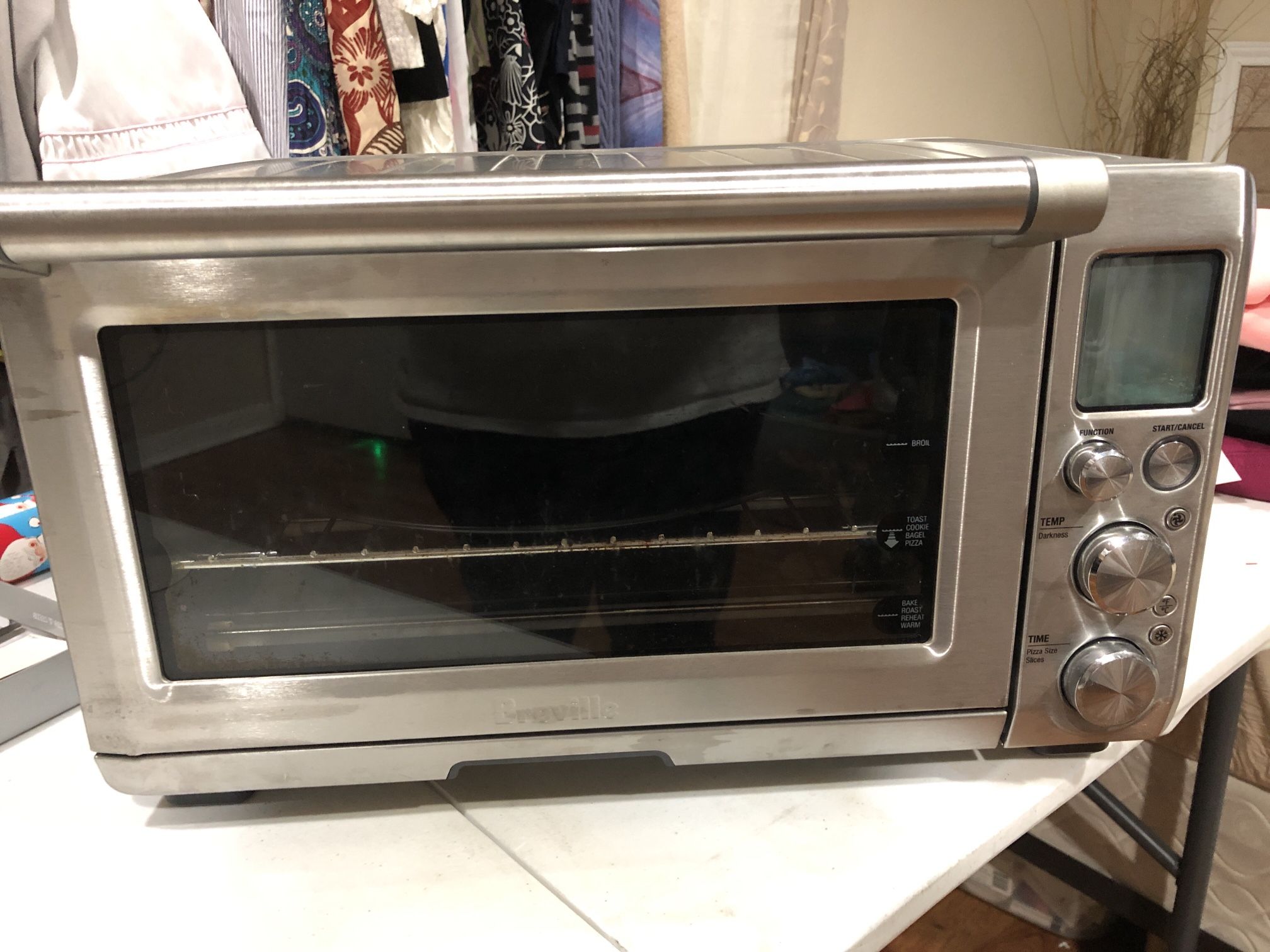 Breville BOV800XL Smart Oven Convection Toaster Oven, Brushed Stainless Steel