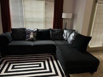 Black couch