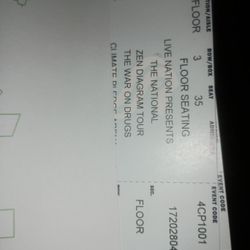 The National Tickets Climate Pledge Arena $50