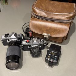 Pentax Asahi 35mm Film Camera LOT
