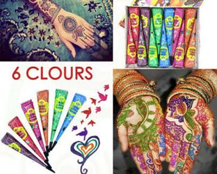 5 Henna Cones Thumbnail