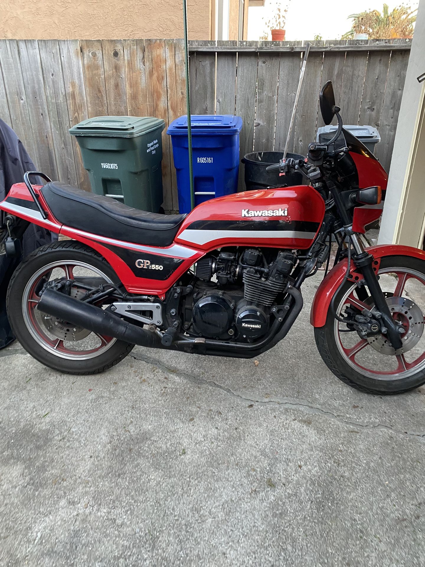 1983 kawasaki gpz sale 550 for sale